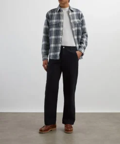 Adsum Trousers^Navy Flap Pocket Trousers