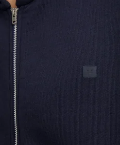 Acne Studios Knitwear & Sweats^Navy Hooded Sweater