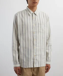 Oliver Spencer Shirts^New York Special Lockwood White-Blue Shirt