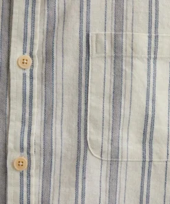 Oliver Spencer Shirts^New York Special Lockwood White-Blue Shirt