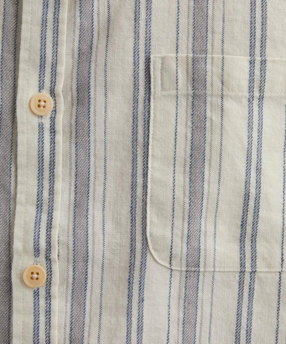 Oliver Spencer Shirts^New York Special Lockwood White-Blue Shirt