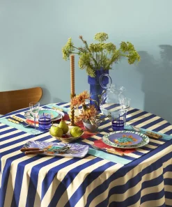 Lisa Corti Tableware^Nizam Stripes 180x270cm Tablecloth