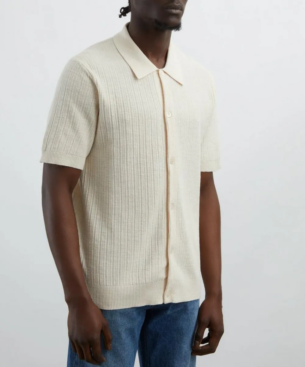 NN07 Shirts^Nolan Ribbed Polo