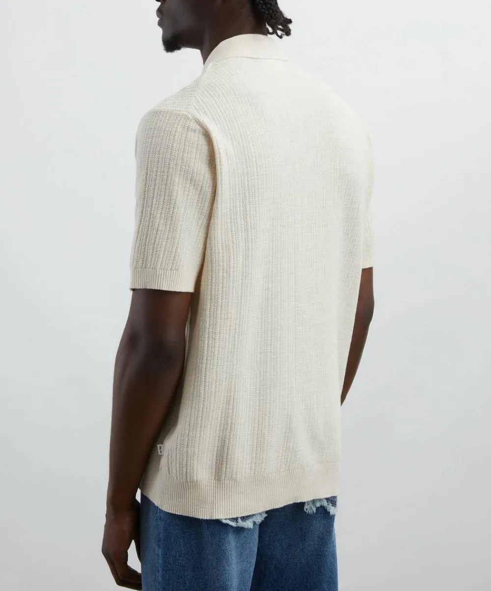 NN07 Shirts^Nolan Ribbed Polo