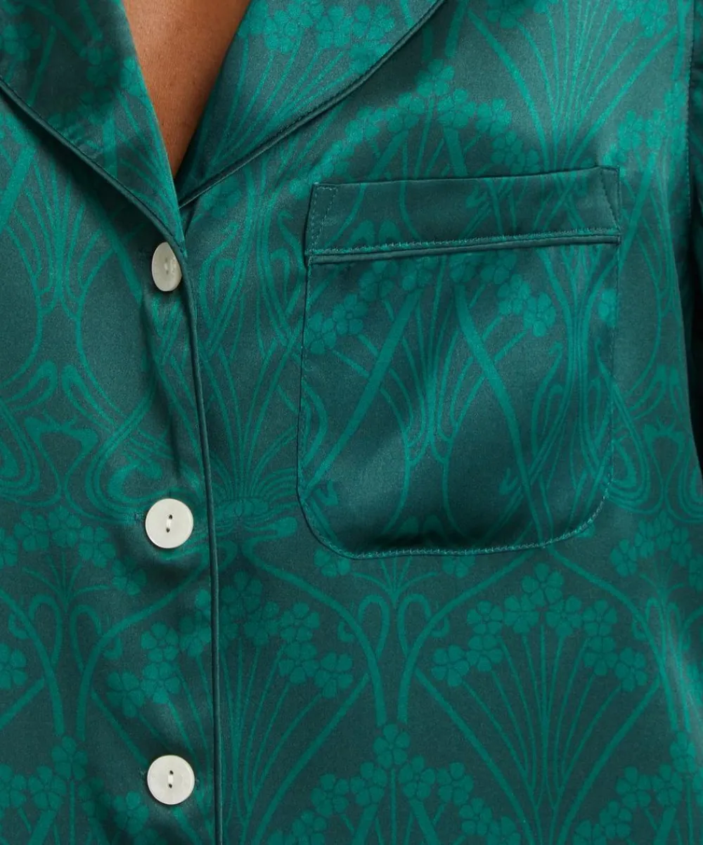 Liberty Sleepwear^Nouveau Ianthe Silk Satin Pyjama Set