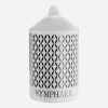 Commune Candles & Candle Holders^Nymphaea Lux Scented Candle with White Onyx Cover 400g