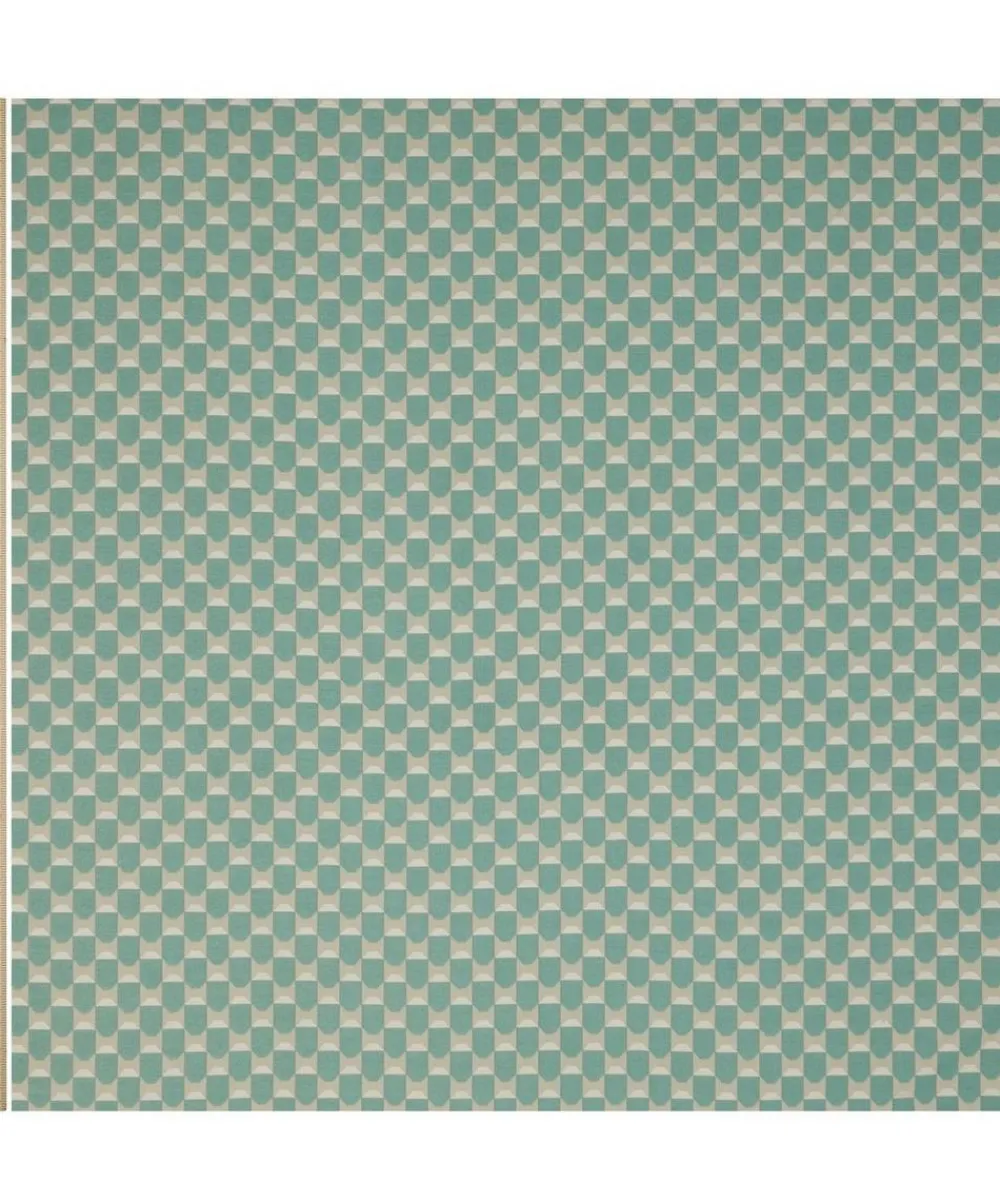 Liberty Interiors Furnishing Fabrics^Obi Check in Salvia