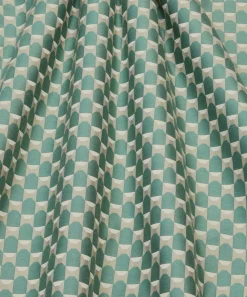Liberty Interiors Furnishing Fabrics^Obi Check in Salvia