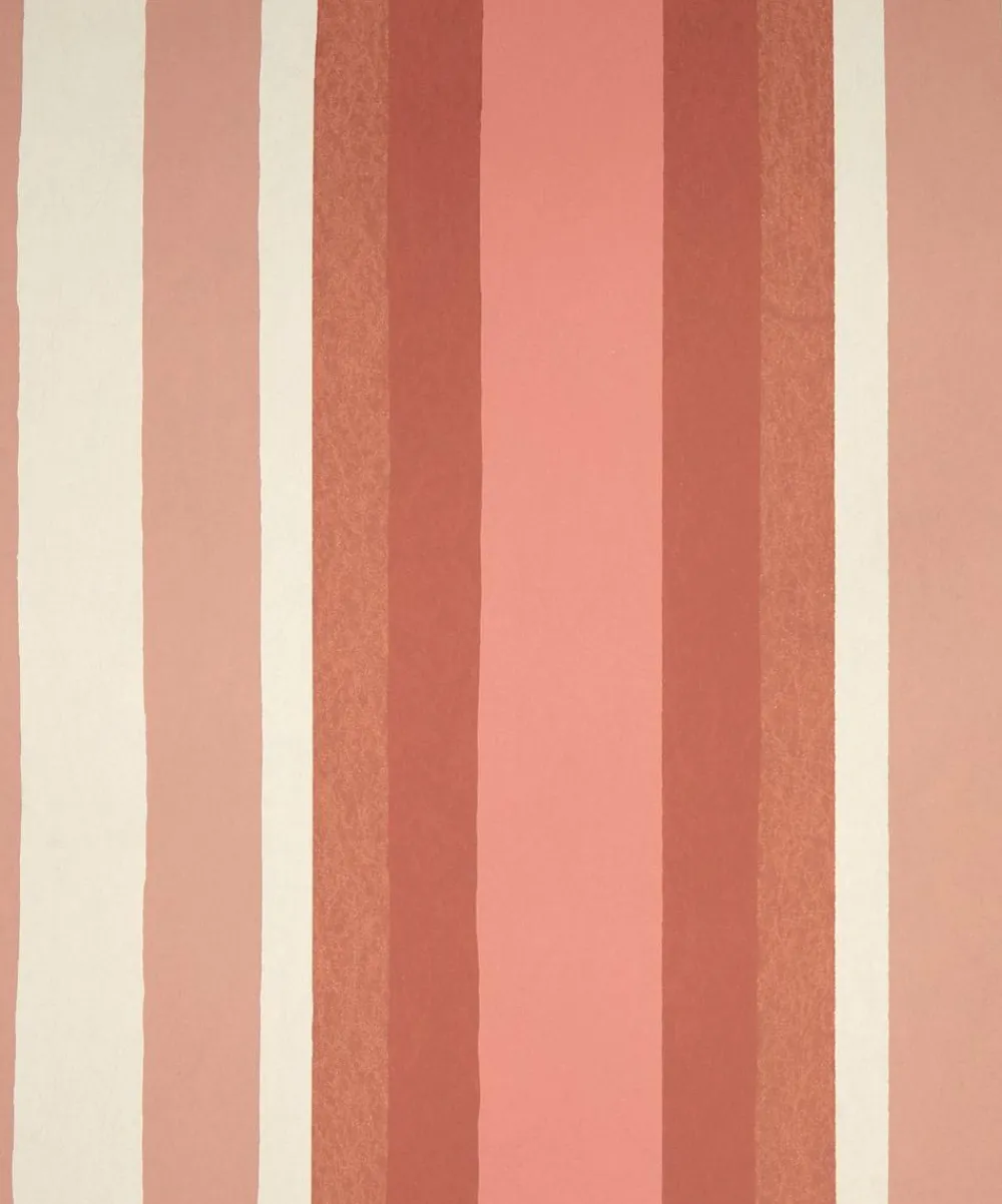 Liberty Interiors Wallpaper|Wallpaper^Obi Stripe in Lacquer
