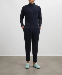 HOMME PLISSÉ ISSEY MIYAKE Tops^OCTOBER BASICS Pleated Long-Sleeve T-Shirt