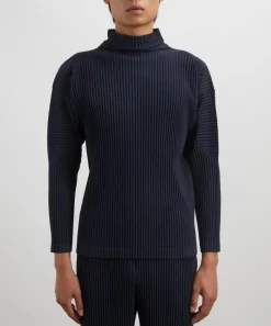 HOMME PLISSÉ ISSEY MIYAKE Tops^OCTOBER BASICS Pleated Long-Sleeve T-Shirt
