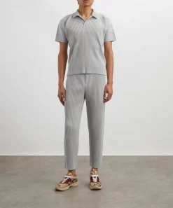 HOMME PLISSÉ ISSEY MIYAKE Tops^OCTOBER BASICS Pleated Polo Shirt