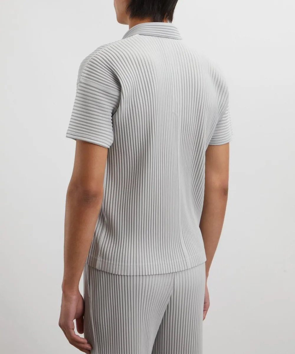 HOMME PLISSÉ ISSEY MIYAKE Tops^OCTOBER BASICS Pleated Polo Shirt
