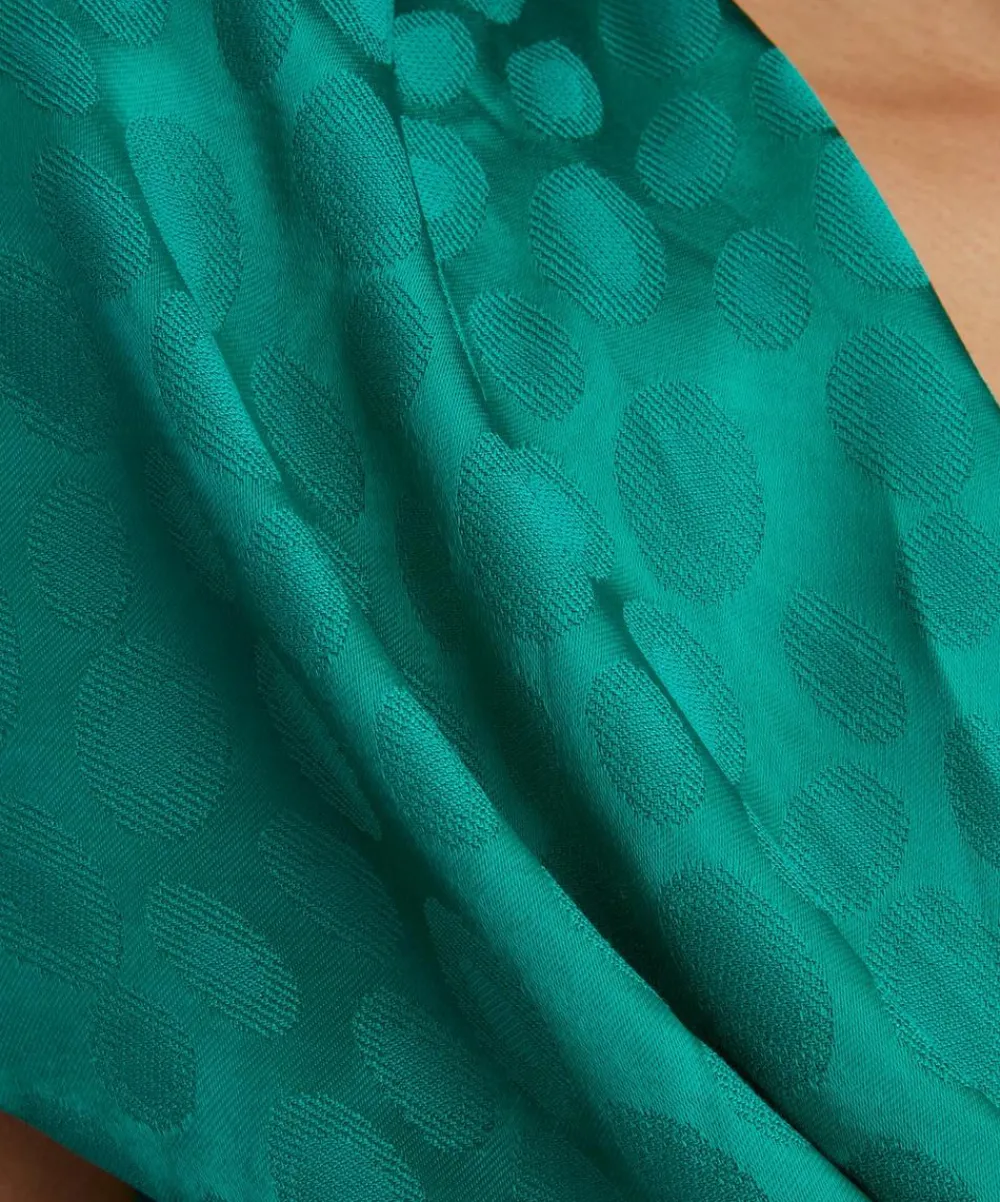 Rat & Boa Dresses^Odessa Emerald Jacquard Maxi Dress