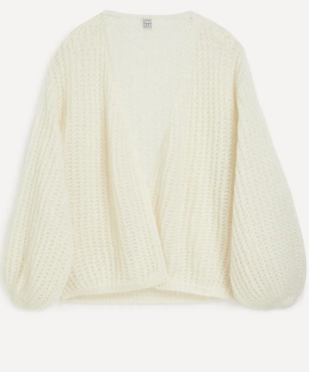 Toteme Knitwear^Off-White Puffed Cardigan