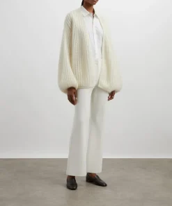 Toteme Knitwear^Off-White Puffed Cardigan