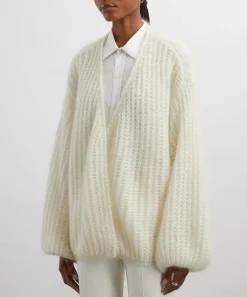 Toteme Knitwear^Off-White Puffed Cardigan