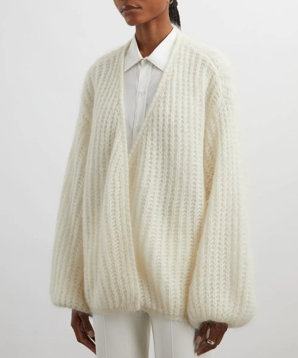 Toteme Knitwear^Off-White Puffed Cardigan