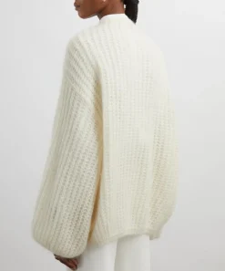 Toteme Knitwear^Off-White Puffed Cardigan