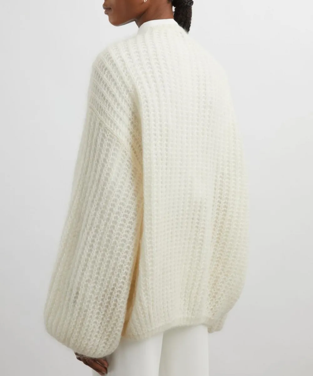 Toteme Knitwear^Off-White Puffed Cardigan
