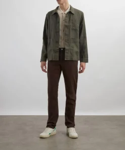 NN07 Coats & Jackets^Olav Linen Workwear Overshirt