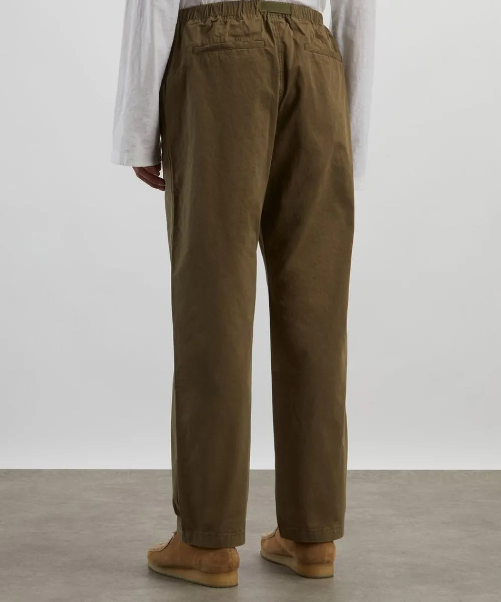 Adsum Trousers^Olive Belted Bank Trousers