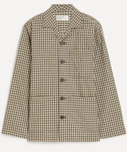 Universal Works Coats & Jackets^Olive Dobby Check Cancun Jacket