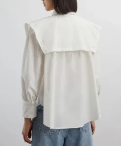 A.P.C. Tops^Ondine Cape Collar Shirt