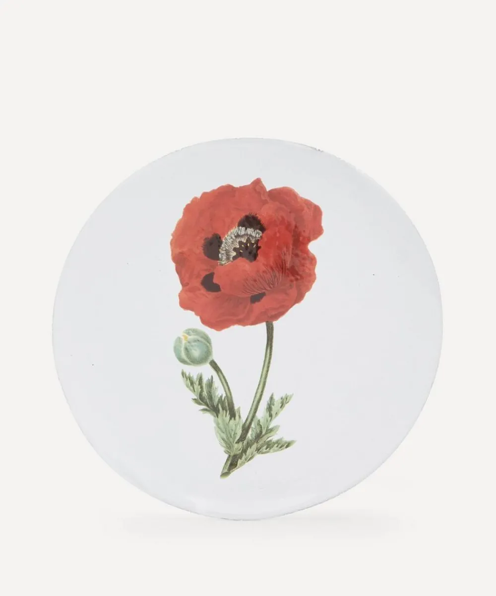 Astier de Villatte Tableware|Kitchen^Orange Flower Dinner Plate
