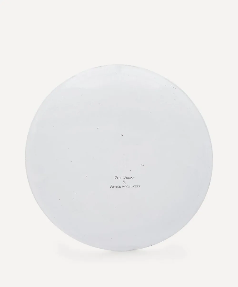 Astier de Villatte Tableware|Kitchen^Orange Flower Dinner Plate