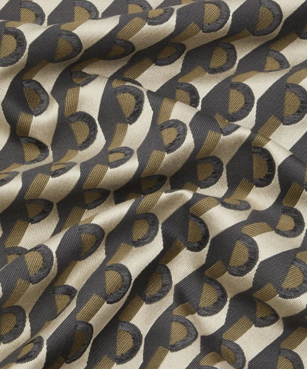 Liberty Interiors Furnishing Fabrics^Orbella in Twill Grey