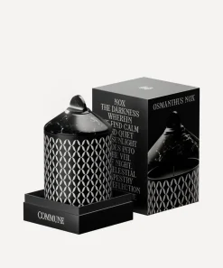 Commune Candles & Candle Holders^Osmanthus Nox Scented Candle with Black Marble Cover 400g