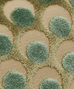Liberty Interiors Furnishing Fabrics^Ottoman Spot Cut Velvet in Lichen
