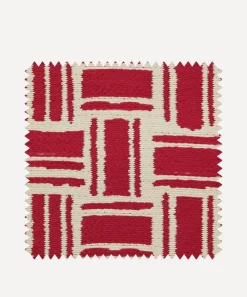 Liberty Interiors Furnishing Fabrics^Outdoor Fabric Swatch – Arbor Penhurst in Lacquer