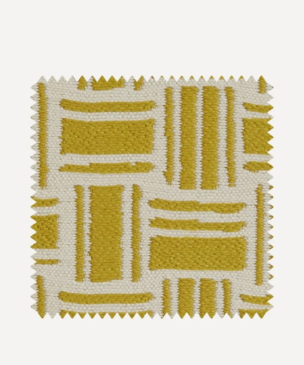 Liberty Interiors Furnishing Fabrics^Outdoor Fabric Swatch – Arbor Penhurst in Fennel