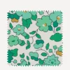Liberty Interiors Furnishing Fabrics^Outdoor Fabric Swatch – Betsy Flora Easton in Jade