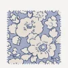 Liberty Interiors Furnishing Fabrics^Outdoor Fabric Swatch – Betsy Bloom Easton in Lapis