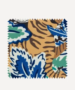 Liberty Interiors Furnishing Fabrics^Outdoor Fabric Swatch – Grand Milo Majorelle in Lapis