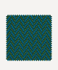 Liberty Interiors Furnishing Fabrics^Outdoor Fabric Swatch – Marquee Painswick Weave in Jade