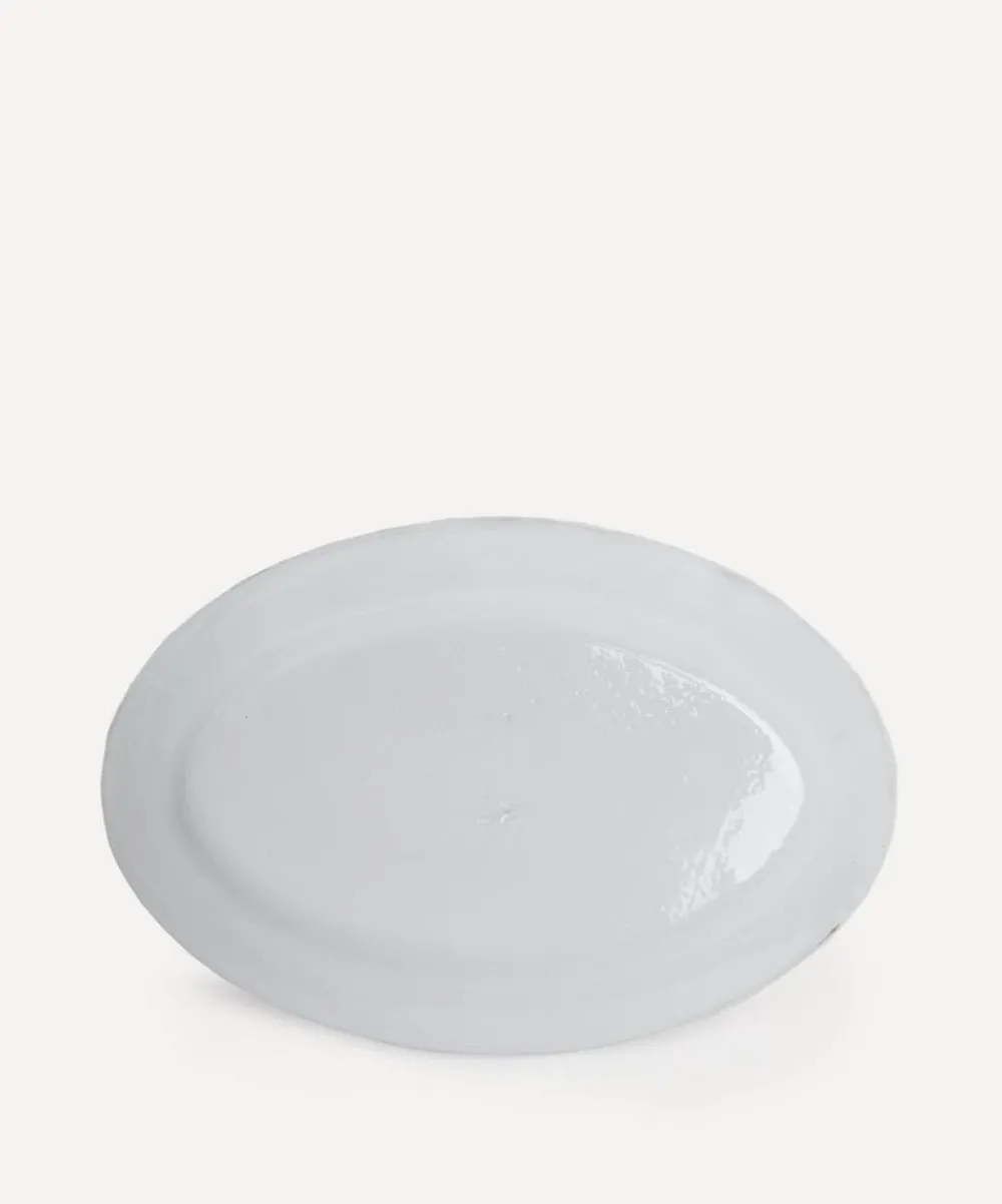 Astier de Villatte Tableware^Oval Alexandre Platter