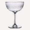 The Vintage List Glass & Drinksware^Oval Champagne Coupes Set of Six