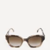 Fendi Sunglasses & Glasses^Oversized Havana Square Sunglasses