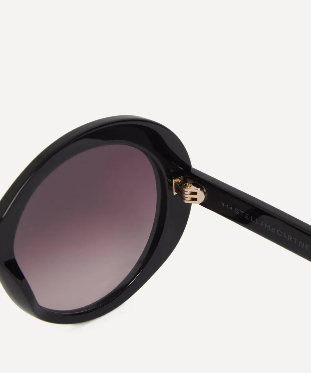 Stella McCartney Sunglasses & Glasses^Oversized Round Acetate Sunglasses