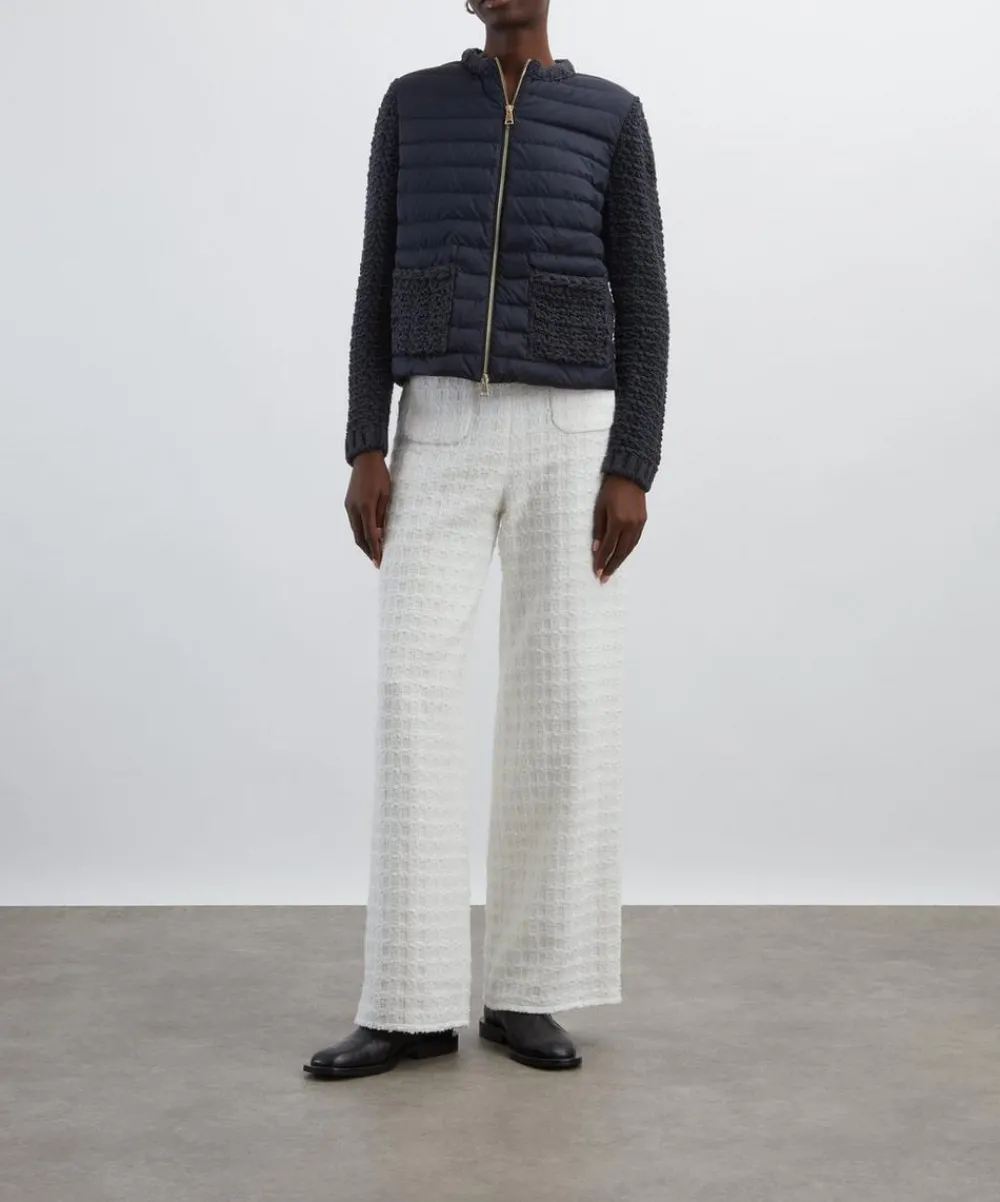 Moncler Knitwear^Padded Knitted Cardigan