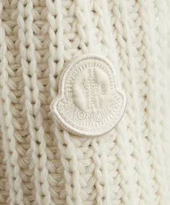 Moncler Knitwear^Padded Wool and Cashmere Zip-Up Cardigan