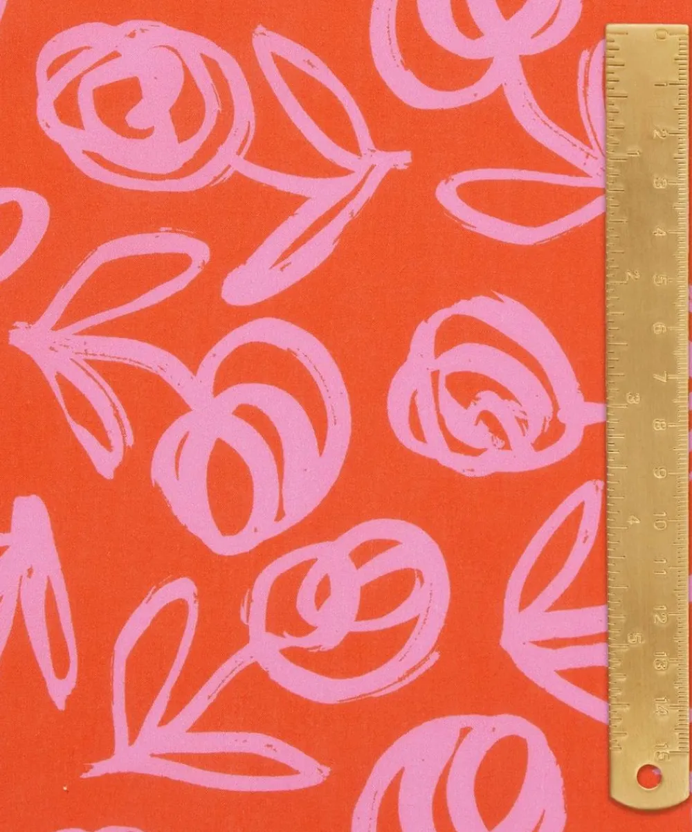Liberty Fabrics Tana Lawn™ Cotton^Paintbrush Blossom Tana Lawn™ Cotton