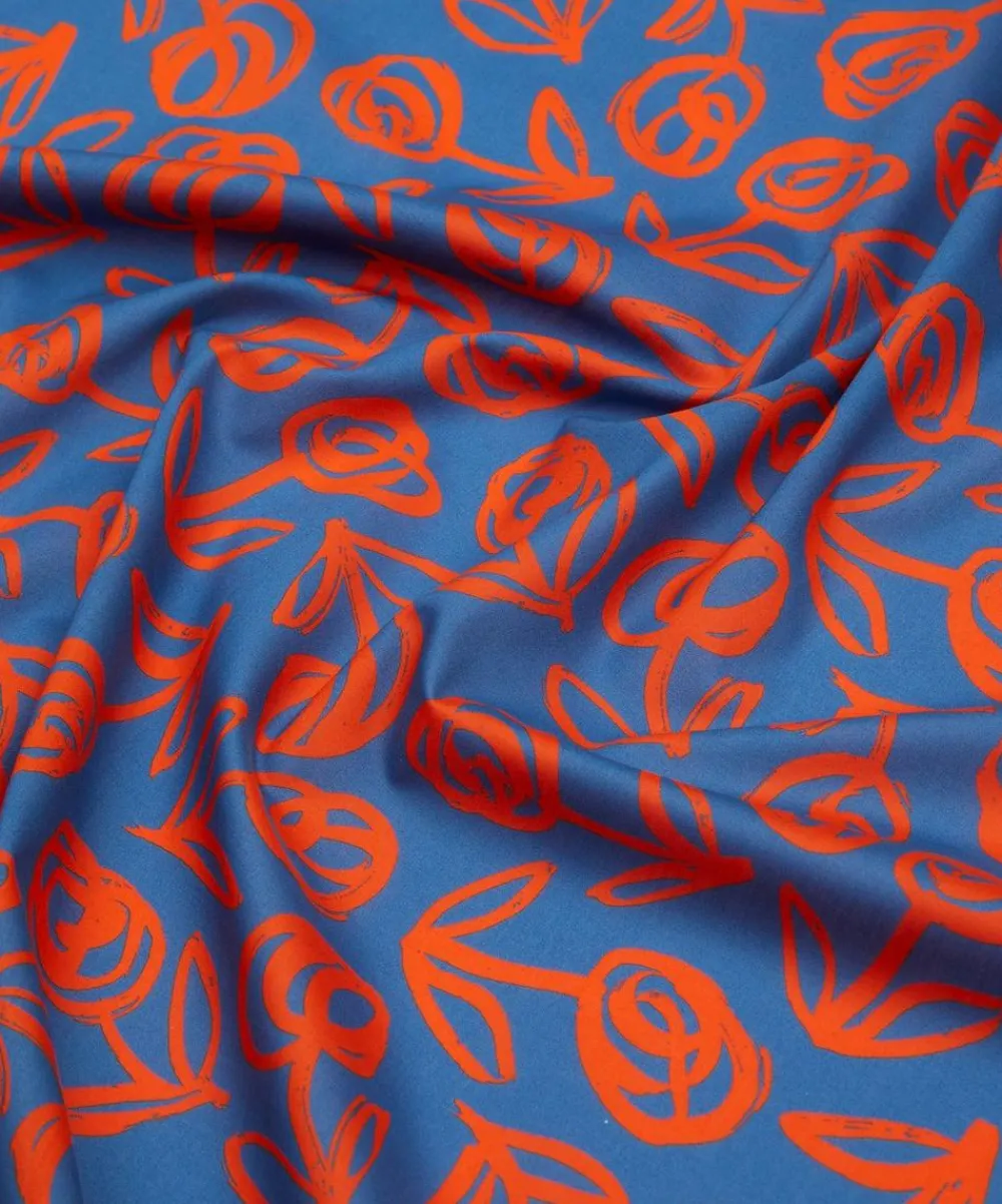 Liberty Fabrics Tana Lawn™ Cotton^Paintbrush Blossom Tana Lawn™ Cotton