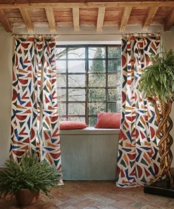 Liberty Interiors Furnishing Fabrics^Painted Elements in Innocent