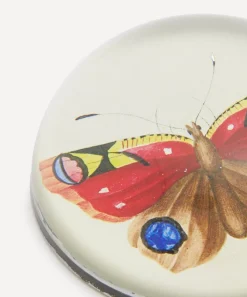 John Derian Stationery And Games^Painted Papillion Paperweight