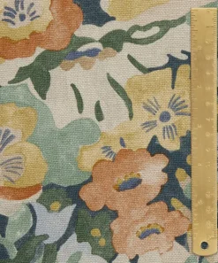 Liberty Interiors Furnishing Fabrics|Furnishing Fabrics^Painted Thorpe Linen in Acacia